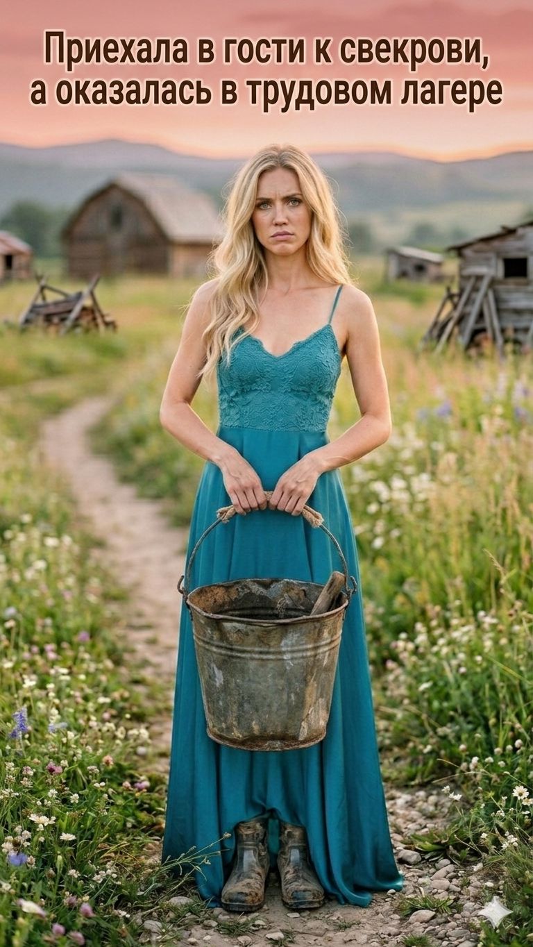 Приехала в гости к свекрови, а оказалась в трудовом лагере
