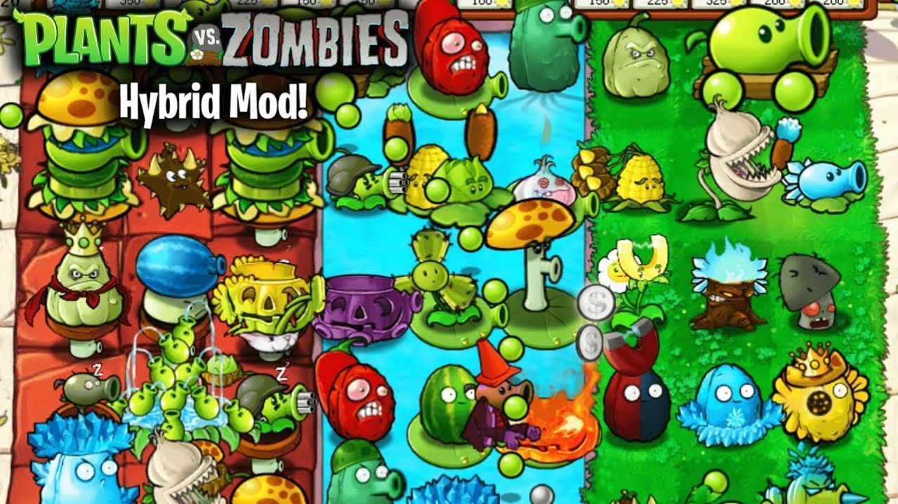 Зомби против растений Plants Vs Zombies ПвЗ Растения против Зомби-2 PvZ Fusion Битва прохождение