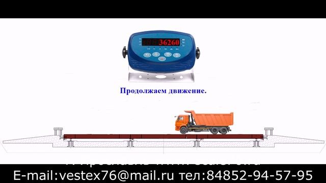 Диагностика автомобильных весов