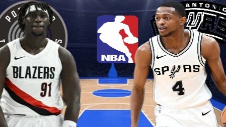 БАСКЕТБОЛ НБА. ПЛЕЙ-ОФФ 1/8 ФИНАЛА.  ПОРТЛЕНД - СПЁРС.  ТЕКСТОВАЯ ОНЛАЙН ТРАНСЛЯЦИЯ