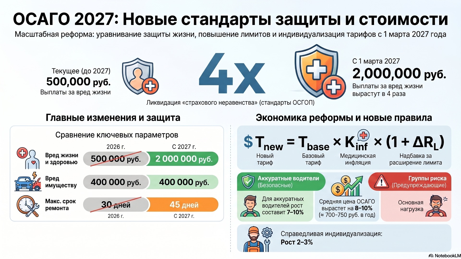 Будущее ОСАГО  4х защита