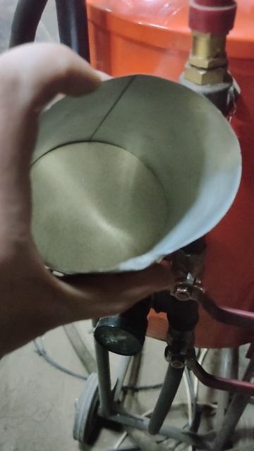 смертельный пескоструй #самодельныйпескоструй #песочитьдеталь