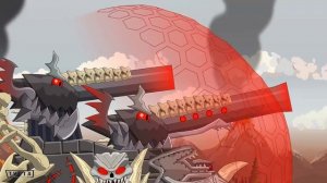 The World of Fire Tank Vs Ice Tank ICE DORA KV44 vs FIRE DORA KV44  Cartoons about tanks