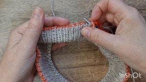 Двойная горловина 🧶