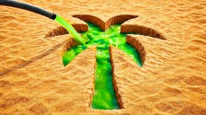 Какие Песочные Фигуры понравились Вам ? 😊 Невероятно приятная ИИ-анимация как Мультики!