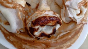 Яичные блинчики, минимум муки!