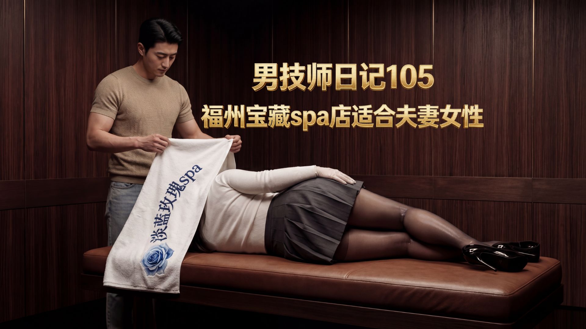 视频-夫妻情侣在福州高端女性spa会所体验异性精油按摩老婆折服于男按摩师的精湛技术