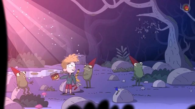 Страшный монстр и лягухи / Играю в Lost In Play / #1