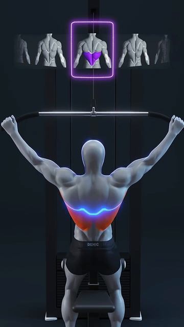 Эта техника тяги верхнего блока преобразит вашу спину 💪