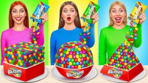 Геометрический Челлендж с Едой с Candy DO