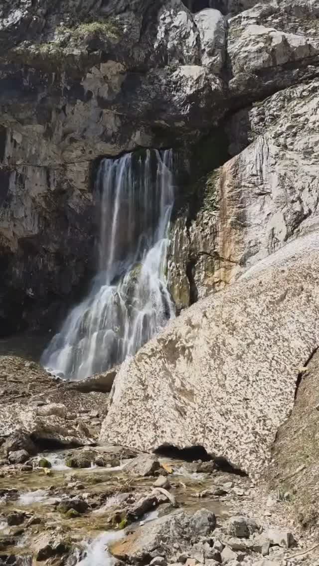 Абхазия, Гегский водопад (апрель, ВЕСНА-2026)