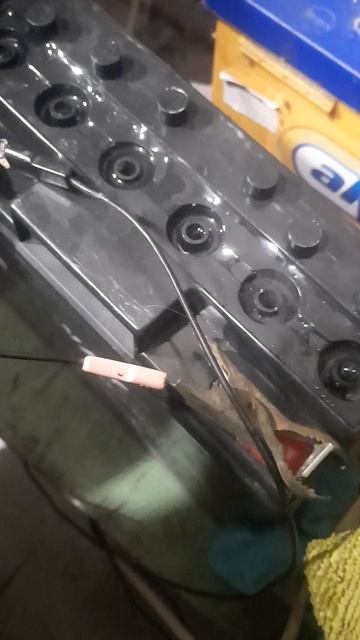 Бествей (BestWay) Sp12-13a (12v 13 2ah) Попытка раскачать аккумулятор. 2