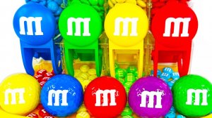 Мультики для детей. Забавные 5 шариков M&M'S превращаются в сюрпризы. Мультики для малышей смотреть.