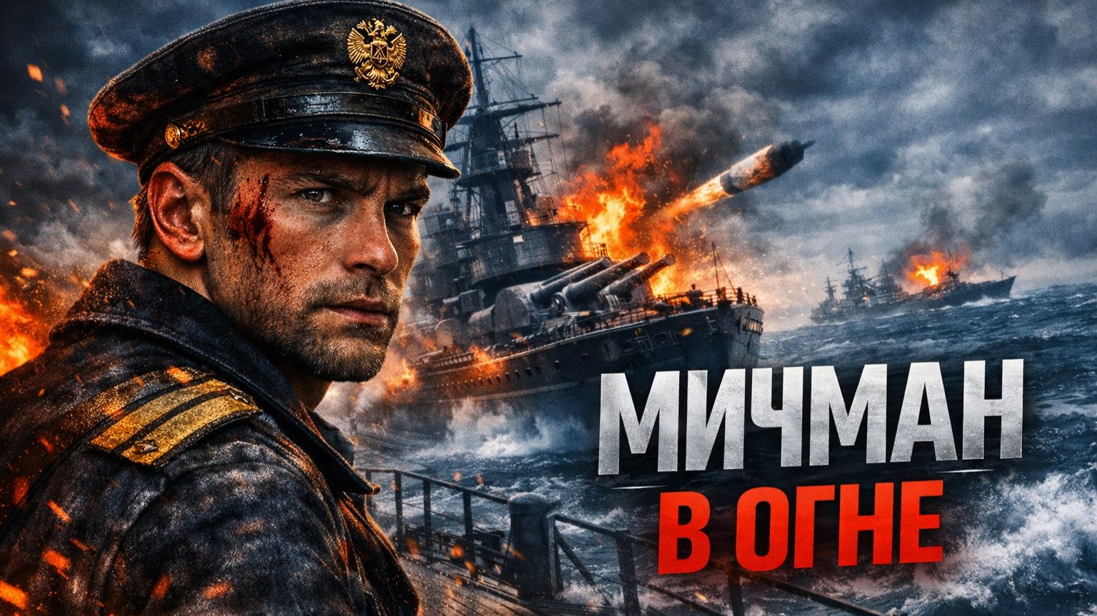 АУДИОКНИГА ПОЛНОСТЬЮ | МИЧМАН В ОГНЕ | 1 из 4 книг