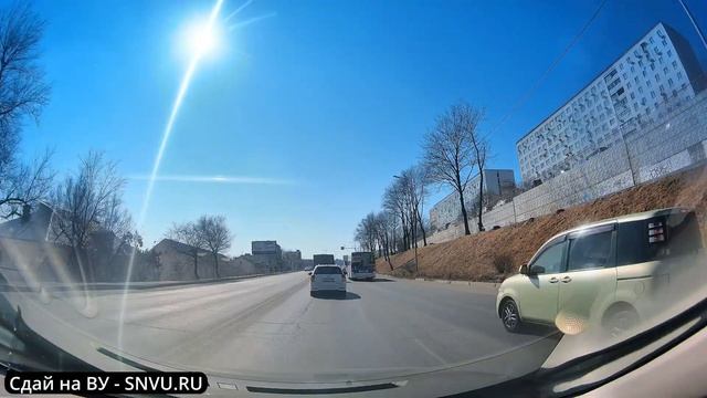 Владивосток. Запорожская - Зоя Космодемьянская. Экзаменационные маршруты ГАИ г. Владивосток