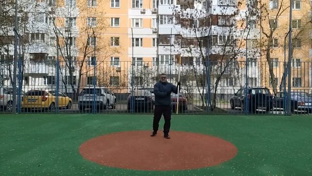 Упражнения с мягким шестом 160 см (4)