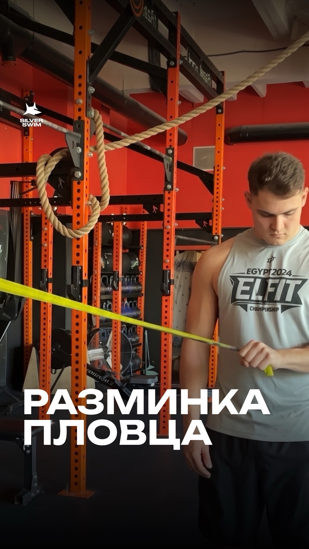 Разминка пловца