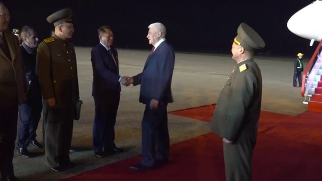 Министр внутренних дел Российской Федерации Владимир Колокольцев прибыл в столицу КНДР город Пхеньян