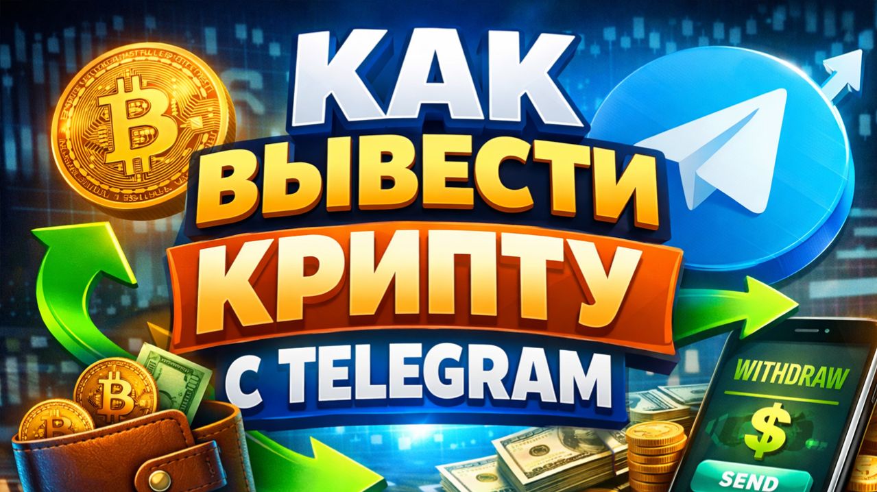 как вывести Ton тон с Telegram Wallet телеграм валлет на карту быстро