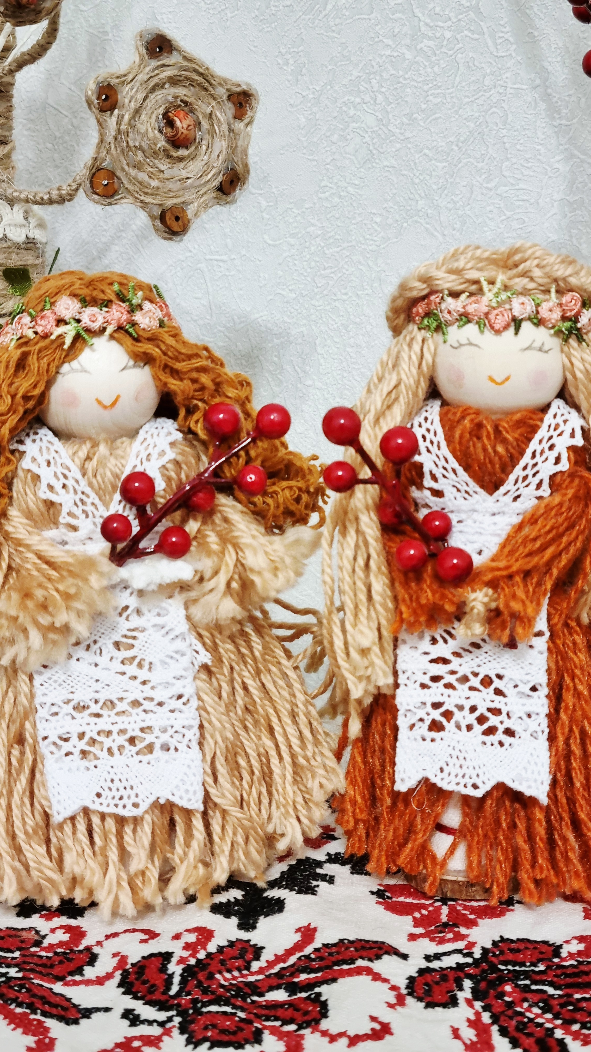 Кукла текстильная