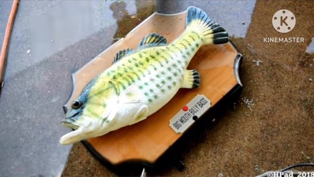 Singing Christmas Fish Destruction