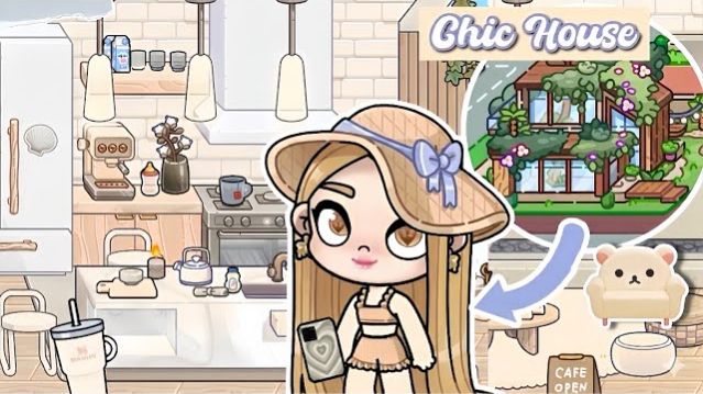 БЕСПЛАТНЫЙ ДОМ В СТИЛЕ НАТУРАЛЬНЫЙ ШИК 🏝️ АВАТАР ВОРЛД  | АВАТАР ВОРЛД | PAZU ИГРАЕМ ФО РИЛ