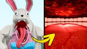 ЧТО ВНУТРИ ПАСХАЛЬНОГО КРОЛИКА-МОНСТРА ИЗ 99 НОЧЕЙ В ЛЕСУ в Garry's Mod!