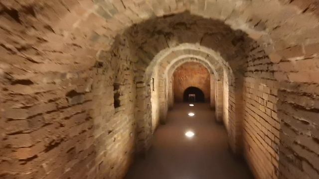 Потерна Государева Бастиона в Петропавловской крепости.