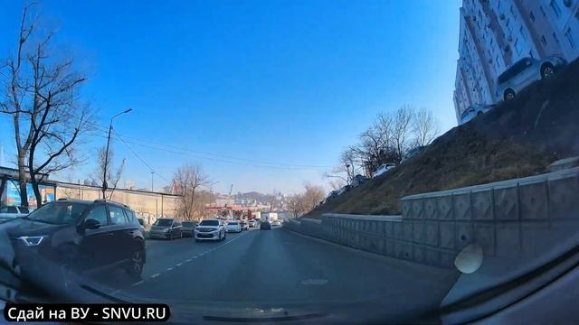 Владивосток. Калинина 2. Экзаменационные маршруты ГАИ г. Владивосток