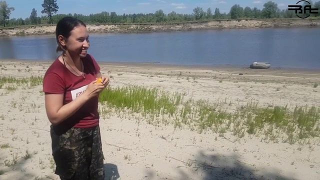 Сплав на резиновой лодке по реке Тобол/часть 2/архив