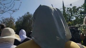 Крестный ход с иконой Благовещение - от источника в Горненский монастырь. Праздник Целование