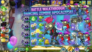 Танцующие Зомби против растений  Plants vs Zombies ПвЗ PvZ Растения против Зомби Битва прохождение