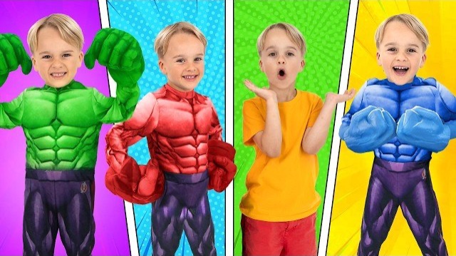 Приключения супергероев : Вместе мы сильнее . Видео для детей!