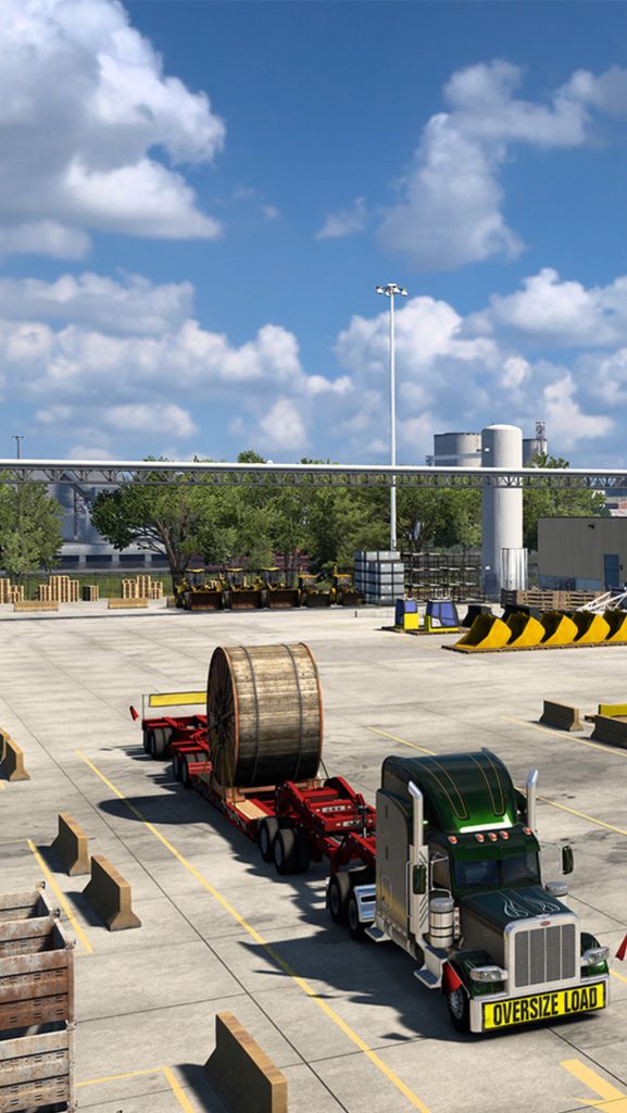 Склады в DLC Иллинойс для ATS #shorts