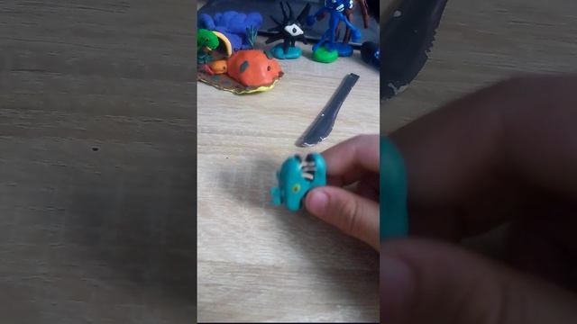 Лепка монстра