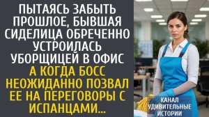 Истории из жизни Пытаясь забыть прошлое, бывшая сиделица устроилась уборщицей в офис… А попав на…