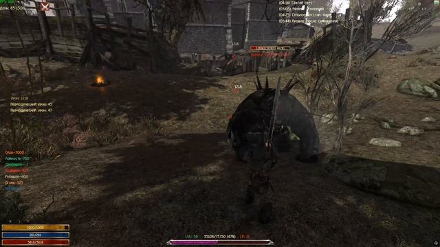 Маятник на акро с троллем