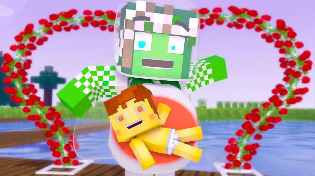 Жизнь беременной Алекс. Майнкрафт Мультик