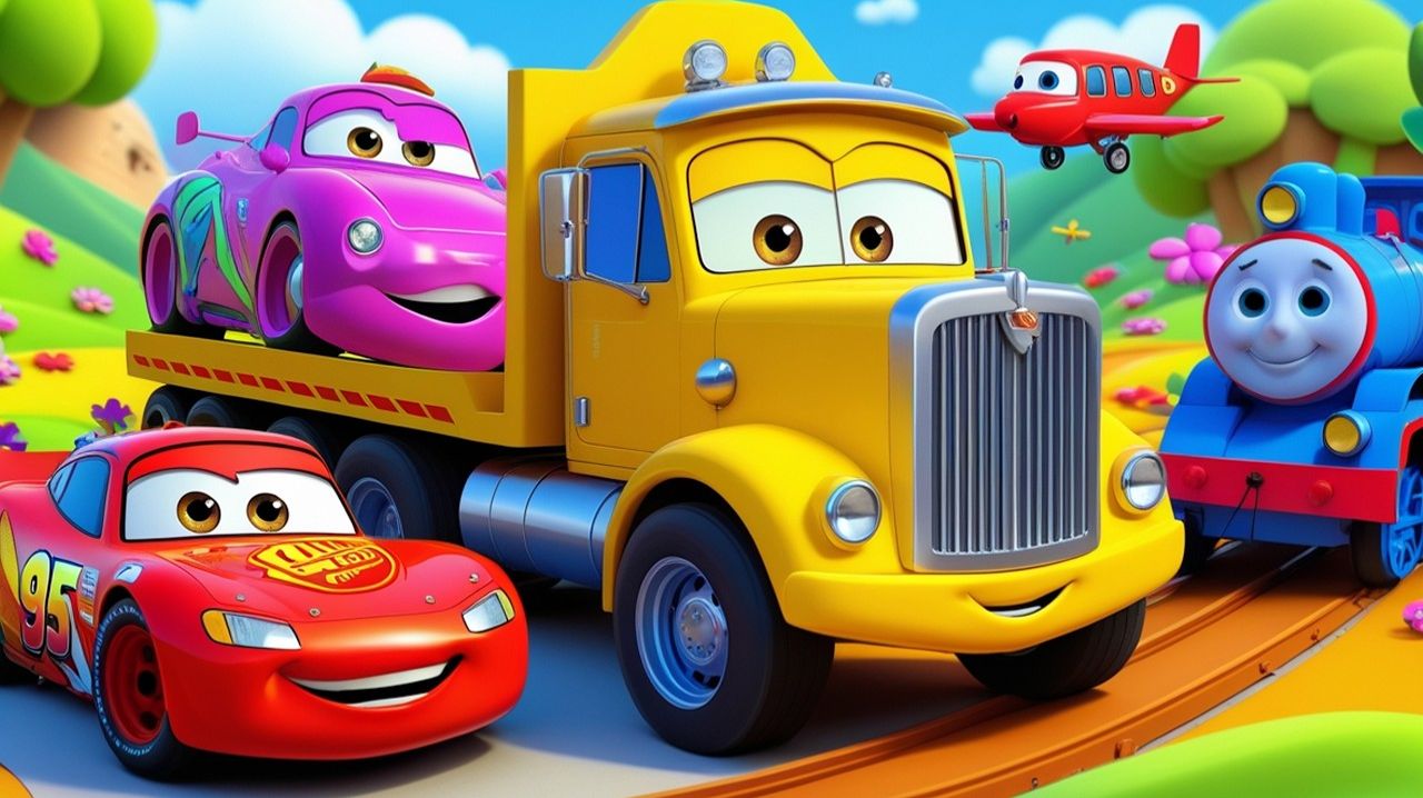 Тачки мультфильм сделан в игре ГТА 5