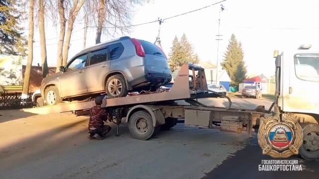 Женщину без прав на угнанном автомобиле задержали в Башкирии