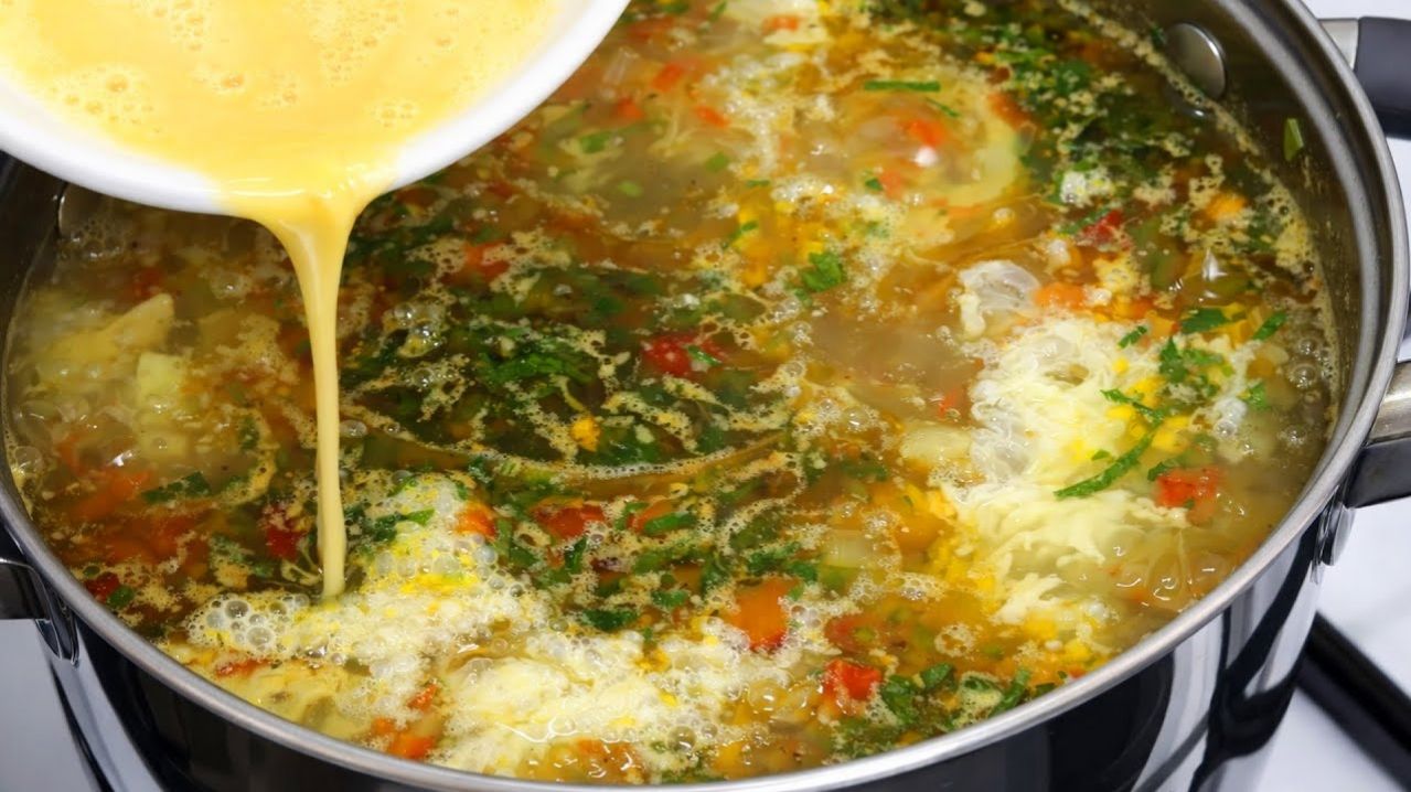 Вкусный суп, Простой и Быстрый рецепт! Такой суп съедают за раз и добавки просят