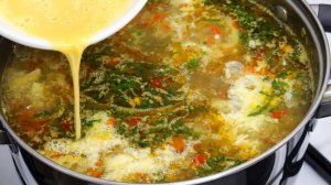 Вкусный суп, Простой и Быстрый рецепт! Такой суп съедают за раз и добавки просят