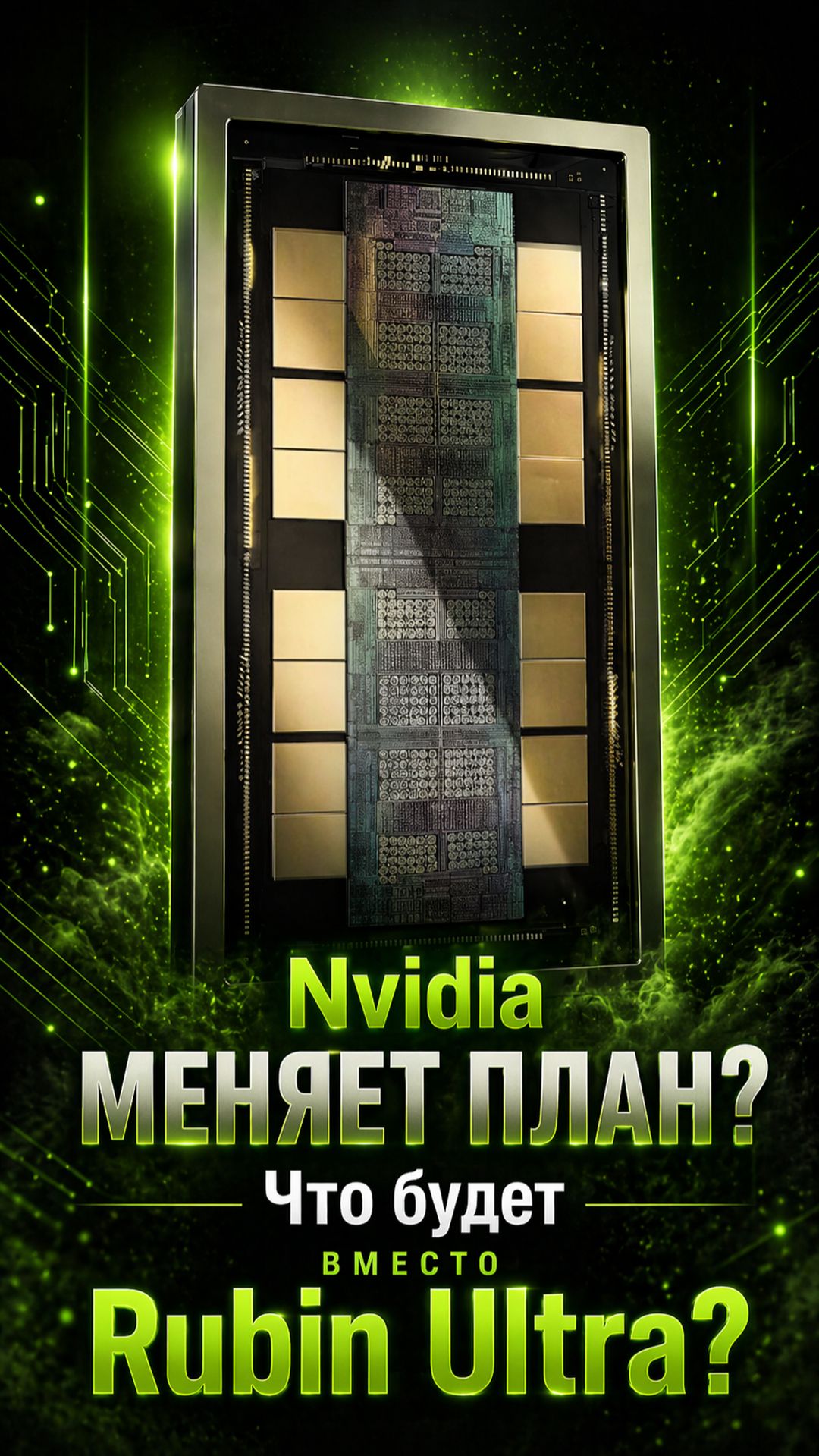 Почему NVIDIA могла отказаться от чудовищно огромного Rubin Ultra GPU