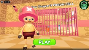 🦌ТОНИ ТОНИ ЧОППЕР СБЕЖАЛ ИЗ ТЮРЬМЫ #ОББИ #РОБЛОКС