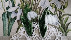 Подснежник (Larisabelle): от обзора набора до готовой работы