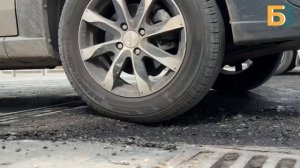 Сегодня в городе Балаково начались работы по ремонту дороги на мосту Победы