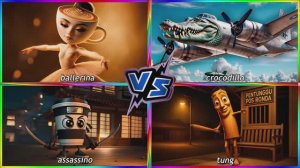 БАЛЕРИНА против КРОКОДИЛА и ТАИНСТВЕННЫХ ПЕРСОНАЖЕЙ 🩰🐊