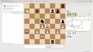 Шахматы на lichess, партия №4 - Часть 6 из 9