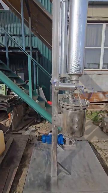 Пилотная установка для извлечения жира из клеток микроорганизмов