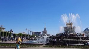 Цикл прогулки по Москве : ВДНХ-город солнца....